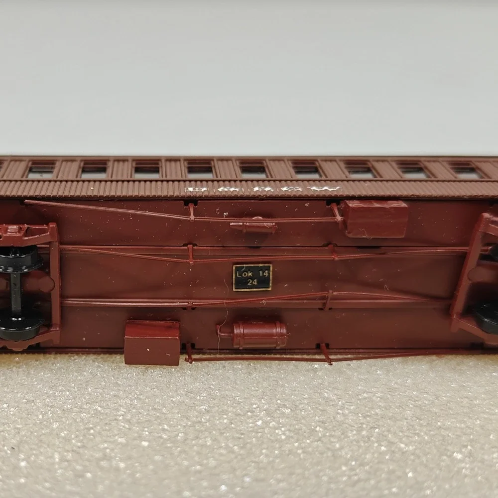 Lok 14 27005 D&RGW Coach #300 Denver & Rio Grande Western Nn3 Scale Brass READ